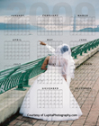 free glance 2009 calendar by Lupita Photography: weddings, sweet sixteen photographer.