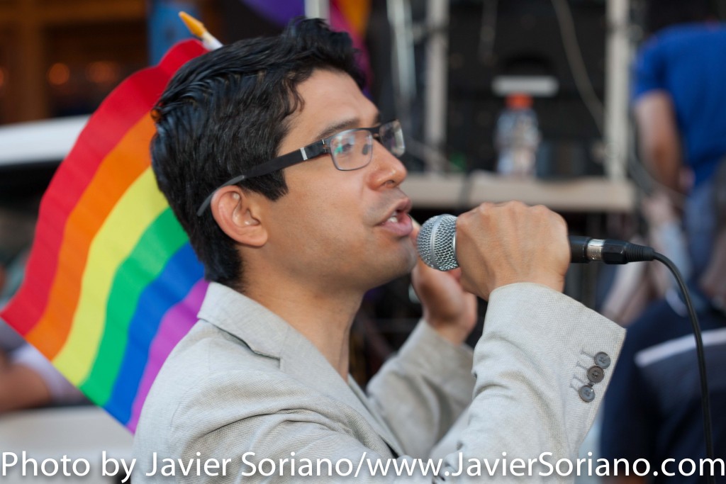 On Saturday, June 13, 2015, Brooklyn celebrated its LGBTQ community with a parade. Some of those who marched were NYC Mayor Bill de Blasio, Brooklyn Borough President Eric L. Adams, Public Advocate for NYC Letitia James, New York City Council Member Carlos Menchaca, New York City Council Member Corey Johnson, New York City Council Member Daniel Dromm, and others. Photo by Javier Soriano/http://www.JavierSoriano.com/