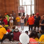 6/24/2015 - Demonstrators demand stronger rent laws. The Capitol in Albany, Capital of New York State.  Photo by Javier Soriano/http://www.JavierSoriano.com/