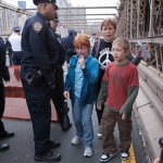 Arrestes of the Occupy Wall Street protesters. A mother and her two children on the Brooklyn Bridge (I didn't take this picture).