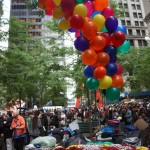 Liberty Plaza (Zuccotti Park) - Plaza de la Libertad.