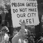 Thursday, May 1, 2014. New York City – International Workers' Day or May Day. "Stop+Frisk prison gates do not make our city safe". Protesters marching to different targets in Manhattan and to Union Square Park. 

Jueves 1 de mayo de 2014. Ciudad de Nueva York: Día Internacional de los Trabajadores o May Day. 

Photo by Javier Soriano/JavierSoriano.com