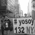 Thursday, May 1, 2014. New York City – International Workers' Day or May Day. 

Jueves 1 de mayo de 2014. Ciudad de Nueva York: Día Internacional de los Trabajadores o May Day. "Yo Soy 132 NY". 

Photo by Javier Soriano/JavierSoriano.com