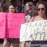 Friday, 6/27/2014 NYC - 10th Annual NYC Trans Day of Action for Social and Economic Justice.
"Trans Lives Matter" "The oldest profession in time shouldn't get any time"
 Photo by Javier Soriano/http://www.JavierSoriano.com/