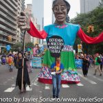 Sunday, September 21, 2014 - People’s Climate March. "Defienda a nuestra madre tierra."