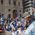 9/22/2014. NYC - An Indigenous man speaks to protesters (Un hombre Indígena habla a los manifestantes).