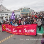 11/27/2014. Plymouth Rock, Massachusetts - 45th National Day Of Mourning dedicated to Leonard Peltier. Photo by Javier Soriano/www.JavierSoriano.com