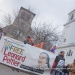 11/27/2014. Plymouth Rock, Massachusetts - 45th National Day Of Mourning dedicated to Leonard Peltier. Photo by Javier Soriano/www.JavierSoriano.com