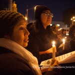 20/11/2014 – Manifestantes frente a las Naciones Unidas en Nueva York en apoyo a los 43 estudiantes de Ayotzinapa, Guerrero, México. Foto por Javier Soriano/www.JavierSoriano.com