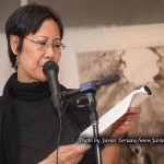 1/23/2015 NYC - Fay Chiang reading one her poems.
Photo by Javier Soriano/www.JavierSoriano.com