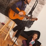 1/23/2015 NYC - Ramsi Harrison and a girl.
Photo by Javier Soriano/www.JavierSoriano.com