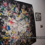 1/23/2015 NYC - Art works for sale towards the fundraiser for Grace.
Photo by Javier Soriano/www.JavierSoriano.com