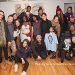 1/23/2015 NYC - Fay Chiang and some of her friends.
Photo by Javier Soriano/www.JavierSoriano.com