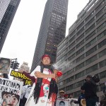 4/26/2015 - New York City - Rally and march in support of the 43 Mexican students killed by the Mexican government.
