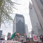 4/26/2015 - New York City - Rally and march in support of the 43 Mexican students killed by the Mexican government. 