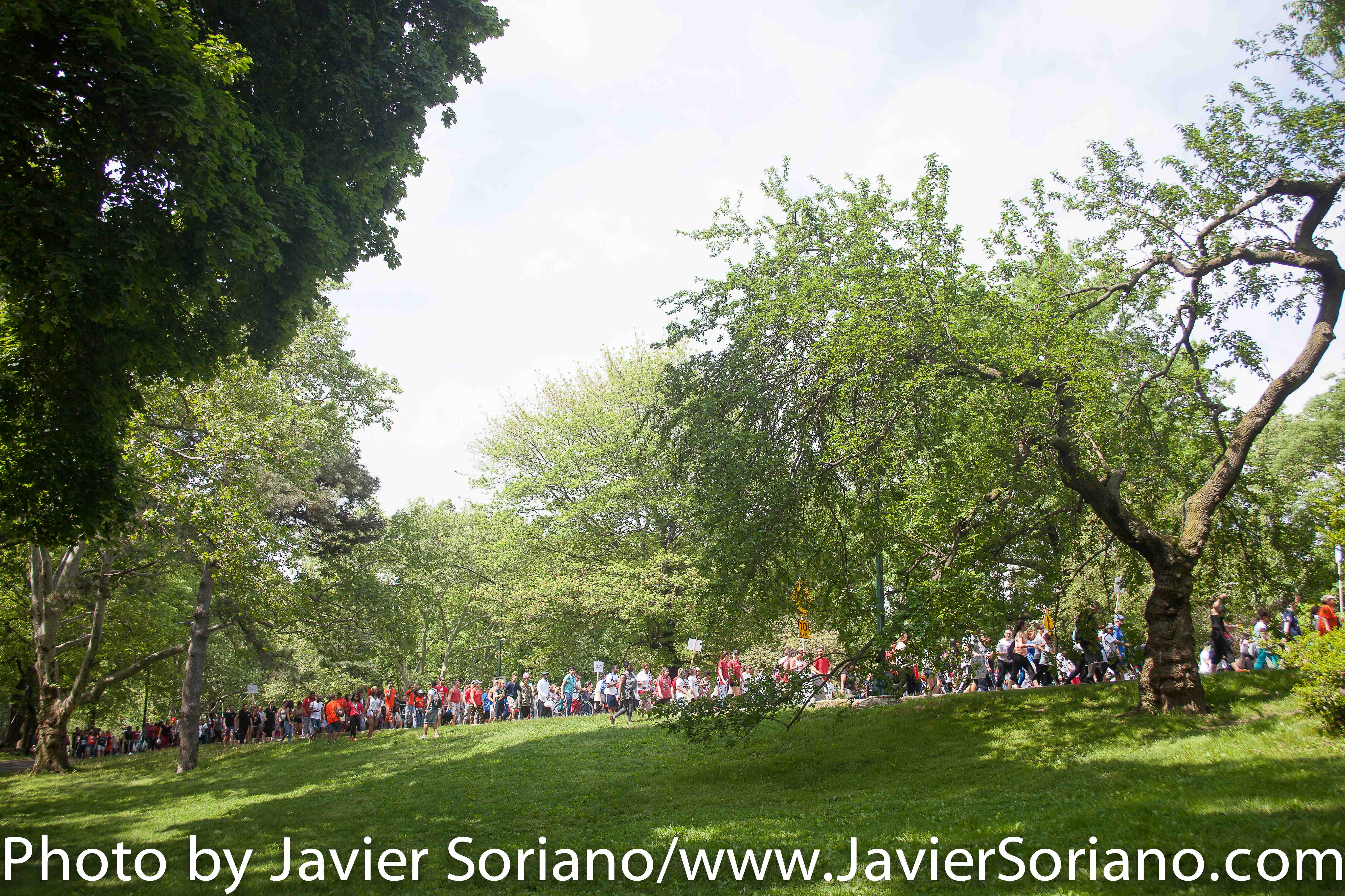Sunday, May 17th, 2015. New York City – Today, GMHC celebrated its 30TH ANNUAL AIDS WALK NEW YORK (AWNY). The day was beautiful. Thousands of people walked the 6.2 miles. Over $4.88 million were raised. Photo by Javier Soriano/http://www.JavierSoriano.com/