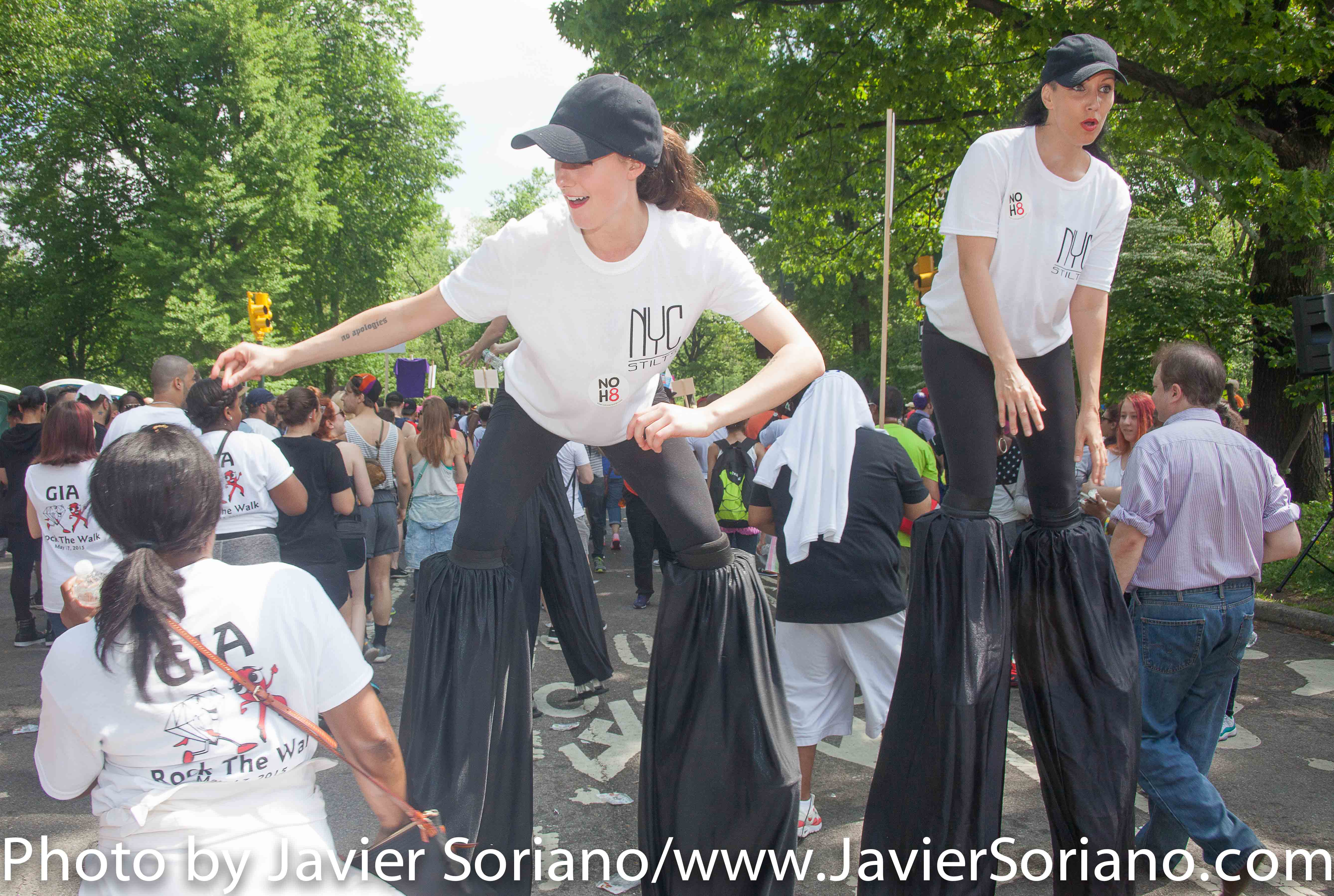 Sunday, May 17th, 2015. New York City – Today, GMHC celebrated its 30TH ANNUAL AIDS WALK NEW YORK (AWNY). The day was beautiful. Thousands of people walked the 6.2 miles. Over $4.88 million were raised. Photo by Javier Soriano/http://www.JavierSoriano.com/