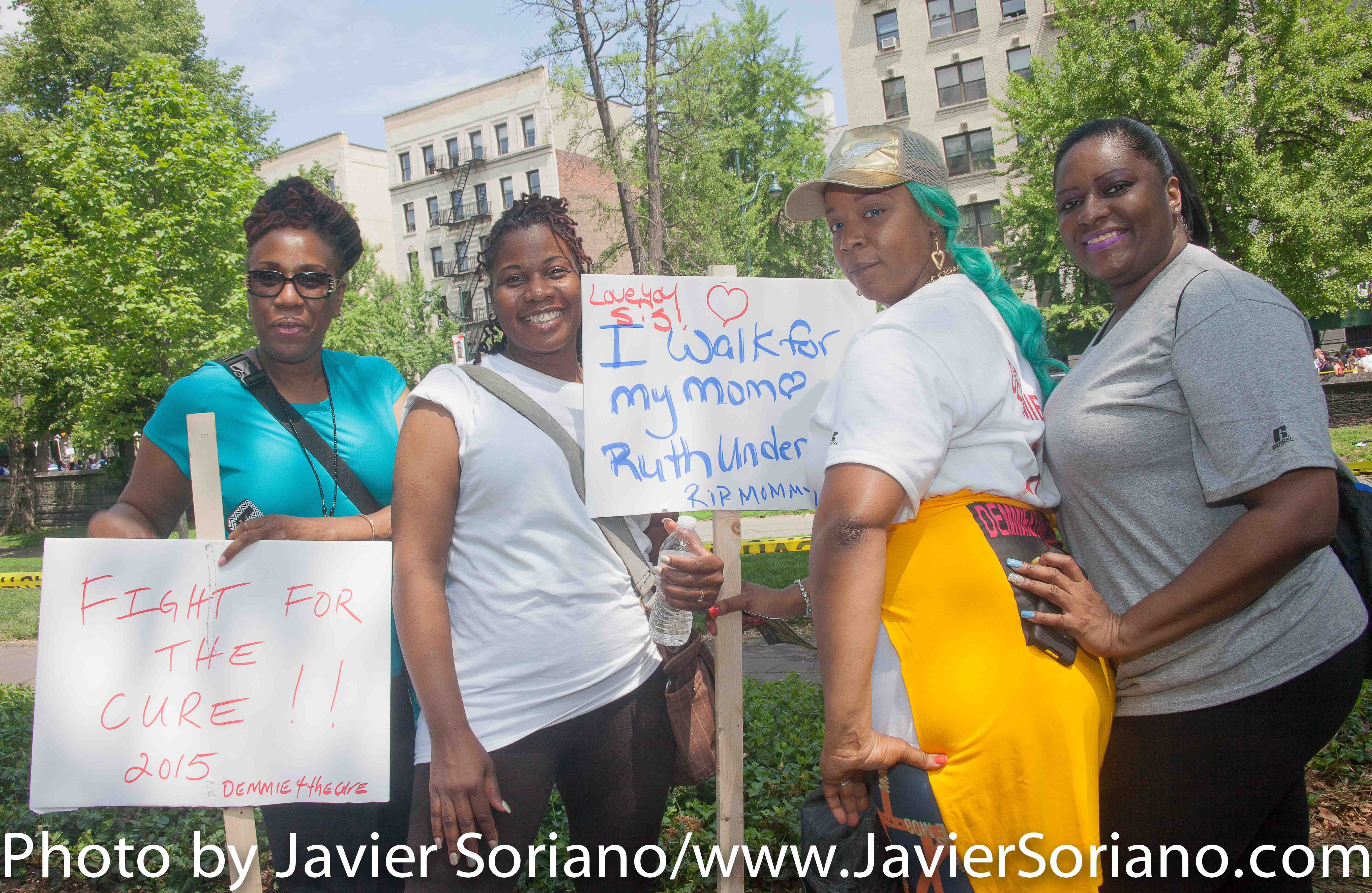 Sunday, May 17th, 2015. New York City – Today, GMHC celebrated its 30TH ANNUAL AIDS WALK NEW YORK (AWNY). The day was beautiful. Thousands of people walked the 6.2 miles. Over $4.88 million were raised. Photo by Javier Soriano/http://www.JavierSoriano.com/