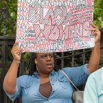 5/21/2015 City Hall, Manhattan, NYC - National Day of Action for Black Women and girls.
Photo by Javier Soriano/http://www.JavierSoriano.com/