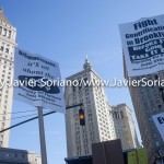 5/14/2015 NYC - Rally at Foley Square Park in Manhattan. People demand stronger rent laws and affordable housing for New Yorkers.
Photo by Javier Soriano/http://www.JavierSoriano.com/
