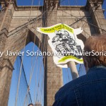 5/14/2015 - March across the Brooklyn Bridge. People demand stronger rent laws and affordable housing for New Yorkers.
Photo by Javier Soriano/http://www.JavierSoriano.com/