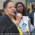 5/21/2015 Flatbush, Brooklyn, NYC - Rally: "Justice for Kyam Livingston."
Photo by Javier Soriano/http://www.JavierSoriano.com/