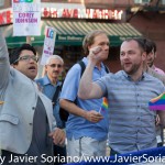 6/13/2015 NYC - Brooklyn PRIDE Parade 2015.
New York City Council Member Carlos Menchaca and New York City Council Member Corey Johnson.
Photo by Javier Soriano/http://www.JavierSoriano.com/