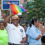 6/13/2015 NYC - Brooklyn PRIDE Parade 2015.
Brooklyn Borough President Eric L. Adams.
Photo by Javier Soriano/http://www.JavierSoriano.com/