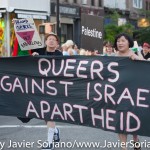 FILE PHOTO 6/13/2015 NYC - Brooklyn PRIDE Parade 2015.
"Queers against Israeli Apartheid."
Photo by Javier Soriano/http://www.JavierSoriano.com/