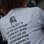6/18/2015 - Vigil in Union Square, NYC, for Charleston, South Carolina.

“It is our duty to fight for our freedom.
It is our duty to win.
We must love each other and support each other.
We have nothing to lose but our chains.”_Assata Shakur, Assata: An Autobiography

Photo by Javier Soriano/http://www.JavierSoriano.com/