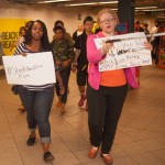 6/18/2015 - Activists traveling from Union Square to the First African Methodist Episcopal Church in Harlem.
Photo by Javier Soriano/http://www.JavierSoriano.com/