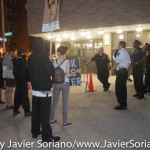 7/6/2015 Brooklyn, NYC - #PeoplesMonday demonstrators in front of the 71 precinct.
Photo by Javier Soriano/http://www.JavierSoriano.com/
