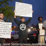 7/6/2015 Brooklyn, NYC - #PeoplesMonday demonstrators in front of the 71 precinct.
Photo by Javier Soriano/http://www.JavierSoriano.com/