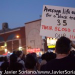 8/25/2015 Brooklyn, NYC - #BlackTransLiberation Tuesday NYC.
Rally in front of the Barclays Center.
Photo by Javier Soriano/http://www.JavierSoriano.com/