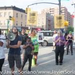 8/3/2015 Flatbush, Brooklyn, NYC - New Yorkers demand justice for Alando Brissett.
Photo by Javier Soriano/http://www.JavierSoriano.com/