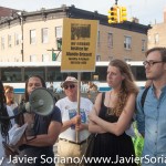 8/3/2015 Flatbush, Brooklyn, NYC - New Yorkers demand justice for Alando Brissett.
Photo by Javier Soriano/http://www.JavierSoriano.com/