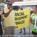 8/3/2015 Flatbush, Brooklyn, NYC - New Yorkers demand justice for Alando Brissett.
Photo by Javier Soriano/http://www.JavierSoriano.com/
