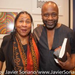 10/05/2015 NYC - bell hooks and Theaster Gates.
Photo by Javier Soriano/http://www.JavierSoriano.com/