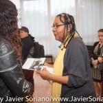 10/06/2015 NYC. The New School - bell hooks signing one her books. 
Photo by Javier Soriano/http://www.JavierSoriano.com/