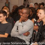 10/07/2015 NYC. The New School - People attending the conversation between bell hooks, Darnell Moore and Marci Blackman. 

Photo by Javier Soriano/http://www.JavierSoriano.com/