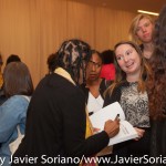 10/07/2015 NYC. The New School - bell hooks signing one her books. 
Photo by Javier Soriano/http://www.JavierSoriano.com/