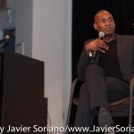 10/08/2015 NYC. The New School - Charles Blow in a conversation with bell hooks.

Photo by Javier Soriano/http://www.JavierSoriano.com/