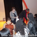 10/09/2015 NYC. The New School - bell hooks signing books for people who attended the conversation between her and Beverly Guy-Sheftall.

Photo by Javier Soriano/http://www.JavierSoriano.com/