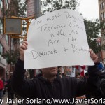 10/24/2015 NYC -  March in support of people killed by police in the United States of America.

Photo by Javier Soriano/http://www.JavierSoriano.com/