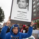 10/24/2015 NYC -  March in support of people killed by police in the United States of America.

Photo by Javier Soriano/http://www.JavierSoriano.com/