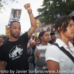 7/13/16 Flatbush. Brooklyn, NYC - Black Lives Matter activists. First year Anniversary of Sandra Bland’s death.
Photo by Javier Soriano/http://www.JavierSoriano.com/