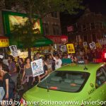 7/13/16 Flatbush. Brooklyn, NYC - Black Lives Matter activists. First year Anniversary of Sandra Bland’s death.Photo by Javier Soriano/http://www.JavierSoriano.com/
