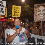 7/13/16 Flatbush. Brooklyn, NYC - Black Lives Matter activists. First year Anniversary of Sandra Bland’s death.Photo by Javier Soriano/http://www.JavierSoriano.com/