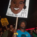7/13/16 Flatbush. Brooklyn, NYC - Black Lives Matter activists. First year Anniversary of Sandra Bland’s death.Photo by Javier Soriano/http://www.JavierSoriano.com/