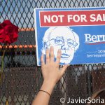 7/26/2016 - Philadelphia, Pa. 
"Not for Sale. Bernie for president."
Photo by Javier Soriano/http://www.JavierSoriano.com/
